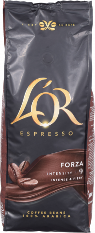 Кава L`OR 1 кг пак. зерн. Espresso Forza
