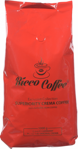 Кава Ricco Coffee 1 кг зерн. Superiority Crema Coffe