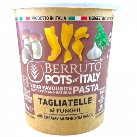 Макарони Pots of Italy 70г Тальятеле з гриб. И490 (Італія)