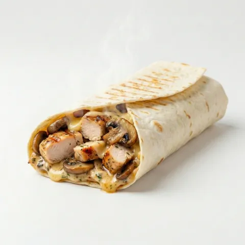 Лаваш з куркою та грибами 250 г