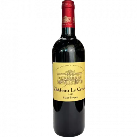 Вино Шато Лє Крок 2017 0,75 л сух. червон.