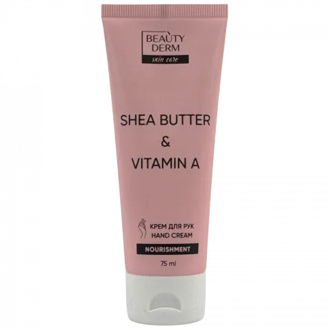 Крем д/рук Beauty Derm 75 мл Shea butter and Vitamin A