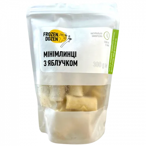 Міні-млинці Frozen Dazen 300 г з яблучком