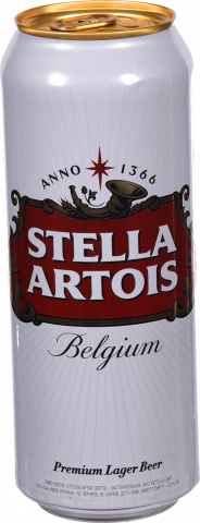 Пиво Стелла Артуа 0,5 л з/б
