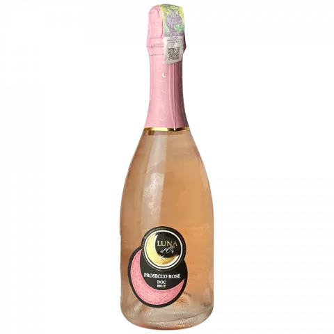 Просекко LUNA D`OR DOC MILLS 0,75л розе брют 11 (Італія)