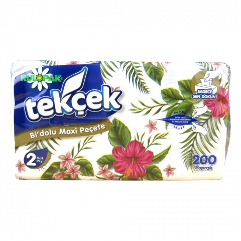 Серветки папер. RULOPAK Maxi 200 шт 2 шари И827(Туреччина)