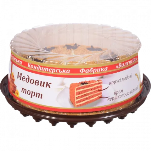 Торт Валєнсія 1 кг Медовик