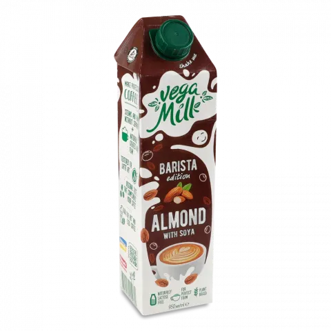Напій мигдальний Vega Milk 0,95 л Barista з соєю