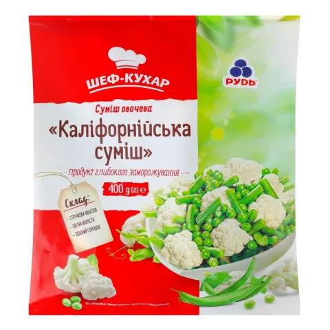 Св морож суміш Рудь 400 г Каліфорнійська