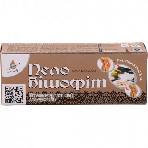 Крем-бальзам Еліксир Пелобішофіт протизапальний 75 мл