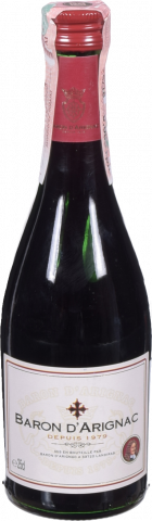 Вино Baron d`Arignac 0,250 л нсух. червон. Руж