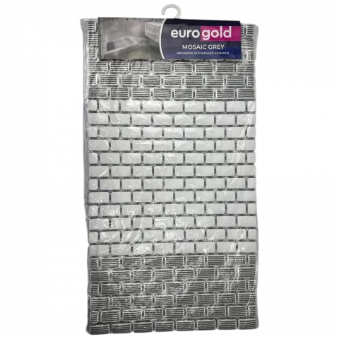 Килимок д/ванн. Eurogold Mosaic Grey 73х40см 7158900062