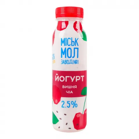 Йогурт ММЗ 2,5 250 г Вишня-чіа