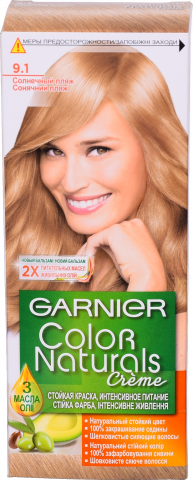 Фарба Garnier Color Naturals 9.1 Сонячний пляж