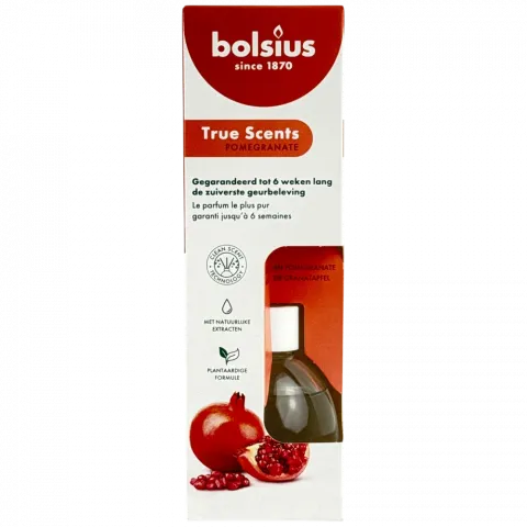 Арома-дифузор Bolsius з паличками, 60 мл,  Гранат, арт. 101924976715