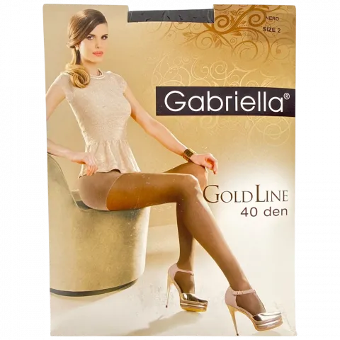 Колготи жін. Gabriella Gold 40 Den Nero 2р.
