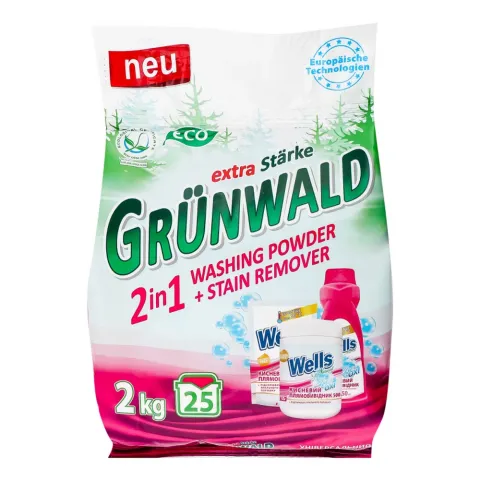 Порошок Grunwald 2 кг універс.безфосфатн.з плямовивідником