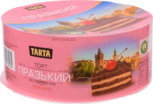 Торт Tarta 450/500 г Празький з вишнею