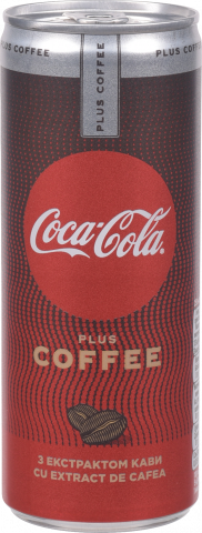 Вода Кока-Кола Zero 0,25 л з/б Coffee