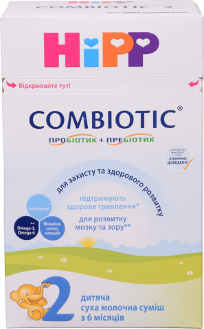 ЗГМ Hipp Combiotic 2 500 г 2440