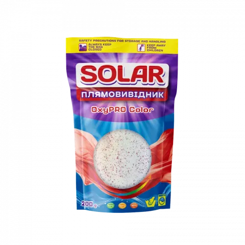 Плямовивідник Solar 200 г OxyPRO Color