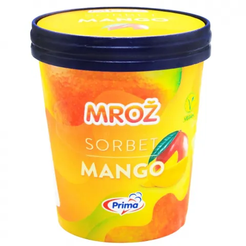 Морозиво Prima Сорбет Манго 390г (Чехія) И534