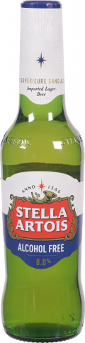 Пиво Стелла Артуа 0,33 л скл. б/алк.