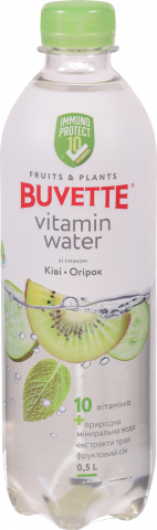 Напій б/алк. Buvette Vitamin Water 0,5 л Огірок та ківі