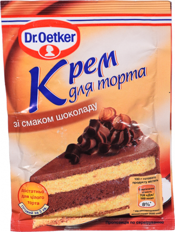 Крем для торта Dr.Oetker 50 г Шоколад