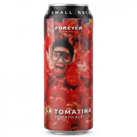 Пиво Forever 0,5 л з/б La Tomatina