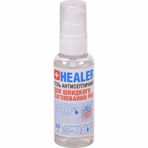 Гель антисептичний Healer 60 мл д/загоювання ран