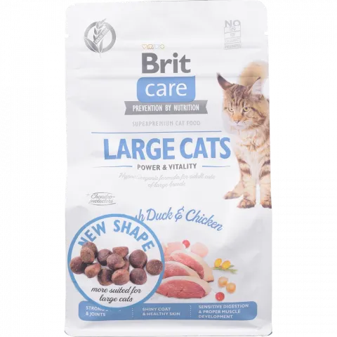 Корм д/котів Brit Care 400 г сух. великих порід