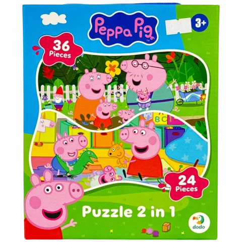 Іграшка Dodo Пазл 2в1 Peppa Pig Час разом! 200751