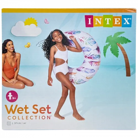 Інтекс 58263NP круг надувний д/плавання 97см И630