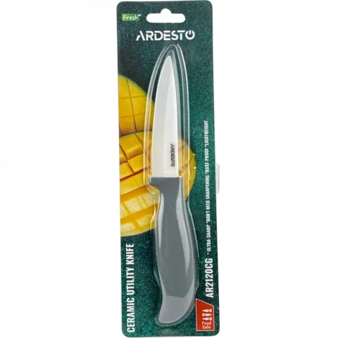Ніж керм. універ. Ardesto Fresh 10см сірий AR2120CG