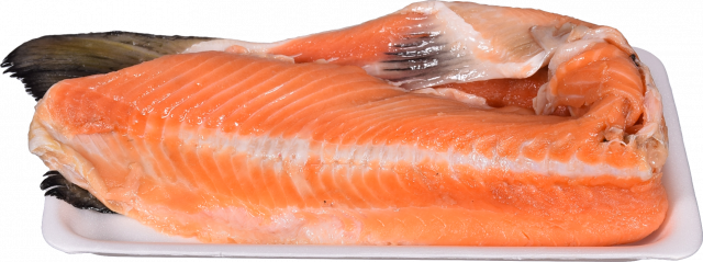 Хребти лосося свіжомороженi ваг.