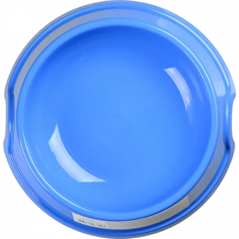 Миска д/кота Природа 0,2 л синя пласка