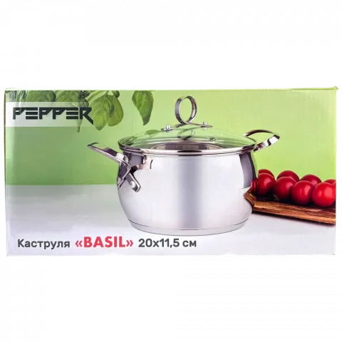 Каструля Basil Pepper 20х11,5 см 4,0 л PR-1200-20