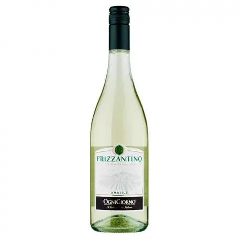 Вино ігристе ZONIN Frizzantino 0,75л біле 7,5 (Італія)