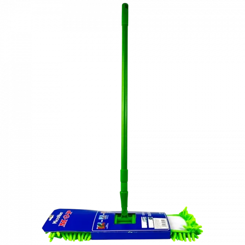 Швабра Yonic 2402 м/ф-локшина40х10 120см салат34842-15И150