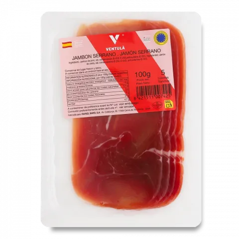 Хамон Ventula Курадо 100 г наріз.
