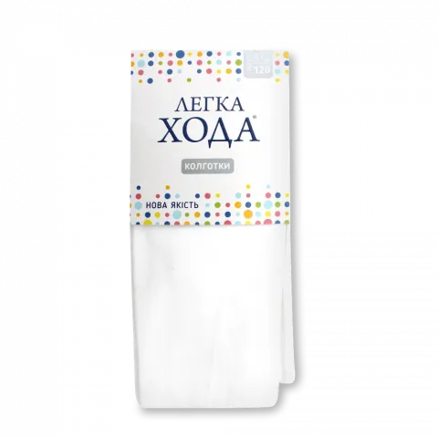 Колготки дит. Легка Хода 8098 112-120 60 19 білий