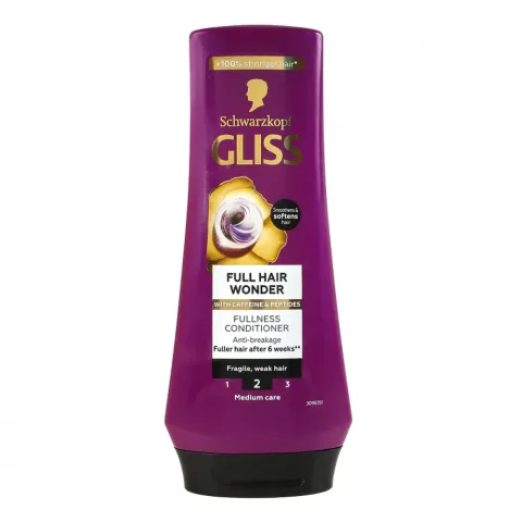 Бальзам д/волосся Gliss 200 мл наповнюючий Full Hair Wonder