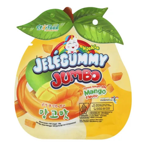 Жувальні цукреки Kiokio Jumbo 35 г Mango