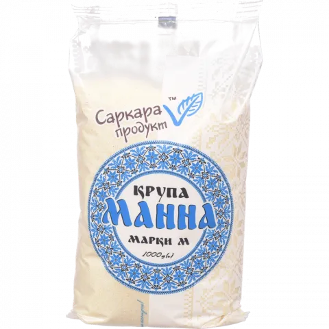 Крупа Саркара продукт 1 кг Манна марки М