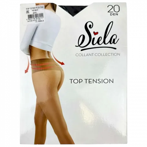 Колготи жін.SIELA TOP TENSION 20 nero-4