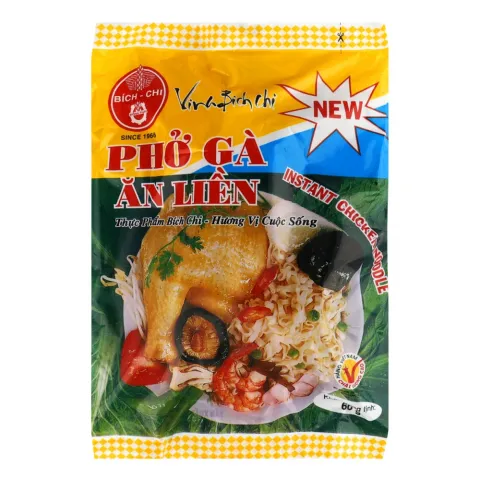 Локшина рисова Bich-Chi 60 г зі смаком курки