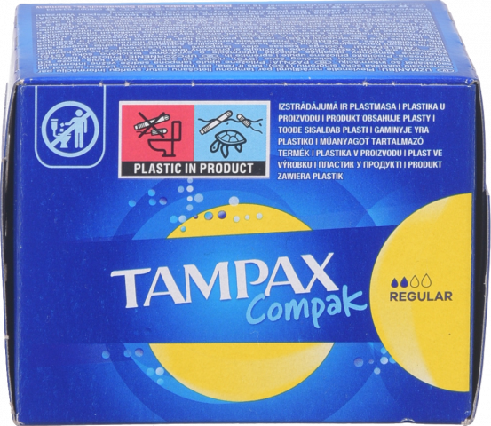 Тампони Tampax 16 шт. Regular Compak Duo
