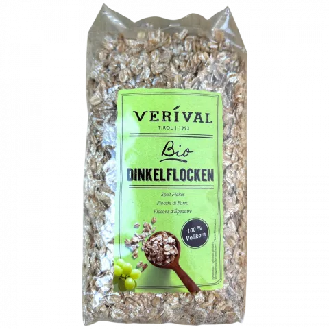 Пластівці Verival 500 г зі спельти органічні