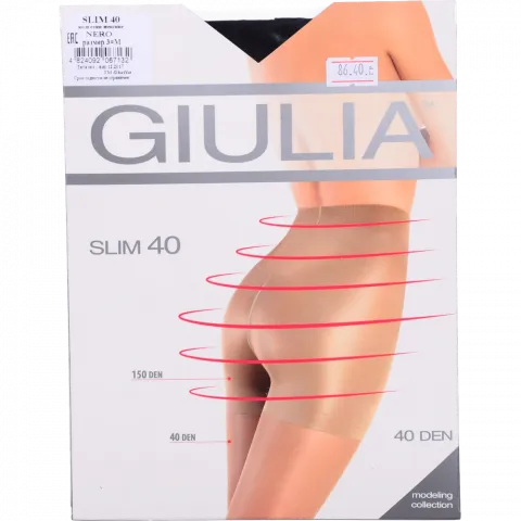 Колготи жін. Giulia Slim 40 Nero 3